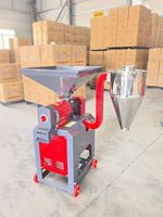 Décortiqueuse de riz combinée mini haute qualité, machine à décortiquer le paddy, moulin à riz monophasé électrique ou à essence