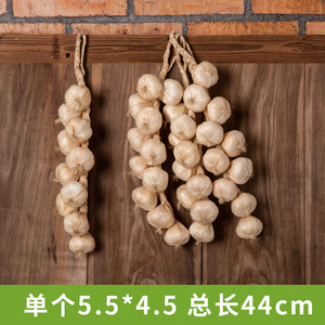 L06731 Großhandel Shop Restaurant Dekoration realistische künstliche Knoblauch Pfeffer Obst und Gemüse künstliches Gemüse - Product Image 6