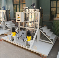 Machine de traitement de l'eau, 100 litres, automatique, liquide chimique, acide alcalin, pH, chlore, système de dosage, agitateur liquide
