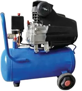 Nouveau produit compresseur d'air industriel 2hp 25L 24L Piston Portable à entraînement Direct pour projet en colombie