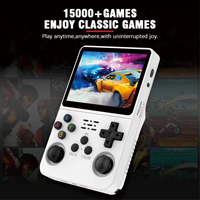 Console de jeu portable rétro PSP Hot R36S 16 Go 64 Go, 15000+ jeux, écran 3,5 pouces RK3326