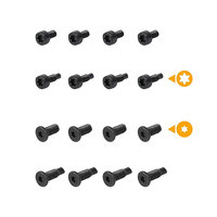 Jeu de tournevis T6 T15 pour sonnette Ring, avec 16 embouts de remplacement T6 T15 et vis pour sonnette Ring