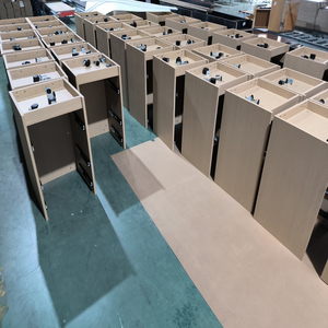 Meuble <span class=keywords><strong>de</strong></span> chevet OEM en kit, corps <span class=keywords><strong>de</strong></span> table <span class=keywords><strong>de</strong></span> nuit en MDF et panneaux <span class=keywords><strong>de</strong></span> particules, <span class=keywords><strong>taille</strong></span> personnalisée, livraison directe usine - Product Image 3