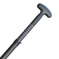 Pagaie de dragon boat Kingpaddle légère en fibre de carbone - Certifiée IDBF 130 cm, idéale pour les lacs et les rivières, pour les équipes de course professionnelles