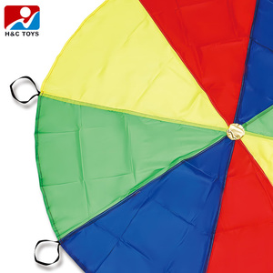 El Juego del Paracaídas Gigante Requiere Trabajo en Equipo, Simula la Forma de un Paracaídas, Juego Deportivo Educativo para Niños - Product Image 3
