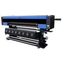 Impresora de sublimación de gran formato Yinstar con 4 cabezales de impresión I3200 Nuevo trazador de impresión digital para impresión de prensa de tela textil