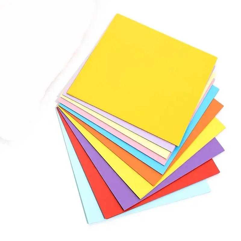 Aangepast Formaat 80G Kleur Fancy Papier Origami Diy Papier Voor Kinderen Diy Handwerk