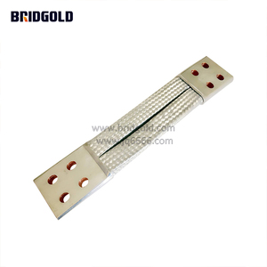 <span class=keywords><strong>Acheter</strong></span> des connecteurs <span class=keywords><strong>de</strong></span> barres omnibus tressés en cuivre électrique flexible d'étamage à prix réduit, tresse shunt en cuivre 120A - Product Image 2