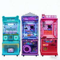Machine à griffes en métal, mini borne d'arcade de comptoir, distributeur de peluches, lecteur de cartes, pour le marché indien