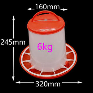 Comederos y <span class=keywords><strong>Bebederos</strong></span> Automáticos de Polipropileno de Alta Calidad <span class=keywords><strong>para</strong></span> Pollos, Capacidad de 1.5 kg, <span class=keywords><strong>para</strong></span> Cría de Aves de Corral en el Hogar o Comercio Minorista - Product Image 3