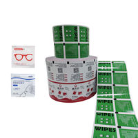 Rouleau de papier médical en aluminium laminé pour le nettoyage des lunettes