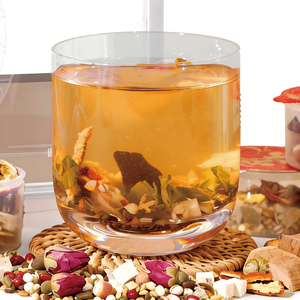 Thé Minceur Premium aux Champignons Reishi et Dendrobium, Harmonie Corporelle, 180g (12g*15 Boîtes), Infusion Herbal Poria Chenpi, Vente en Gros, Marque Privée - Product Image 5