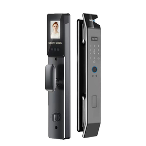 Af8824 tuya thông minh khóa cửa gỗ với vân tay & nhận dạng khuôn mặt wifi-kết nối cửa khách sạn nhôm có hỗ trợ thẻ chìa khóa - Product Image 1