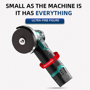 Mini Angle Grinder 12V Brushed Brushless Battery Powered Cutting Grinding Machine For General Purpose Diy Use - Product Image 2