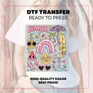Custom Vinyl Heat Transfer Printing Iron-On Decals for Personalized DIY Garment T-Shirts Pillow Decor Supplies US-Made Home Use - Product Image 5