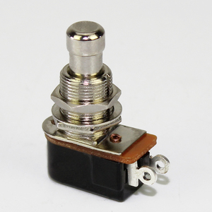 PBS-24B-4Sピンはんだ付け端子SPSTNOモーメンタリー機能ペダルプッシュボタンインラインフットスイッチ - Product Image 3