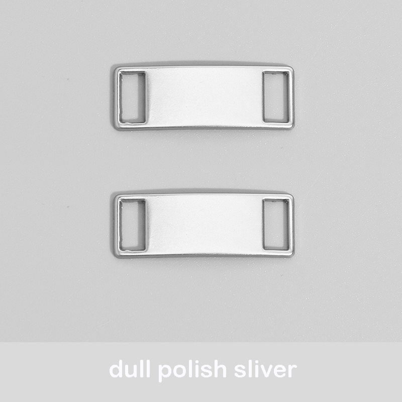 dull polished silver