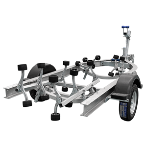 <span class=keywords><strong>Remorque</strong></span> <span class=keywords><strong>de</strong></span> <span class=keywords><strong>bateau</strong></span> galvanisée robuste avec attelage ADR <span class=keywords><strong>de</strong></span> 50 mm, chaîne <span class=keywords><strong>de</strong></span> sécurité, système <span class=keywords><strong>d</strong></span>'éclairage LED complet pour bateaux en fibre <span class=keywords><strong>de</strong></span> verre et en aluminium - Product Image 5