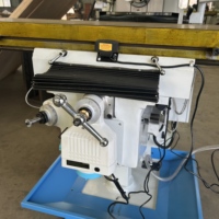 Fresadora universal vertical convencional de un solo husillo con control CNC GSK de alta precisión X6325 y cabezal de torreta tipo rodilla, fabricada en China.