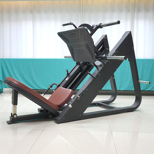 상업용 피트니스 장비 새로운 스틸 플레이트 적재 체육관 다리 프레스 트레이너 45 도 다리 프레스 기계 - Product Image 6
