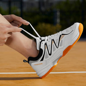 Nouvelles chaussures de badminton et de tennis de table pour hommes, légères, respirantes, semelle extérieure en caoutchouc antidérapante, style basket-ball, chaussures décontractées - Product Image 3