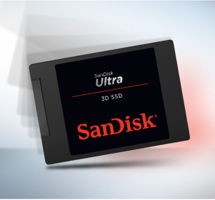 High Performance Sandisk SSD - 1TB Hard Drive with 3-Year