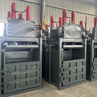 Ventes directes d'usine en Chine 8T 10T 20T Machine à emballer de vieux vêtements Presse à balles hydraulique verticale