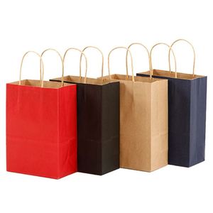 Sac en papier kraft personnalisé noir, blanc, marron pour emporter - Product Image 1