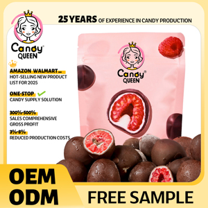 Đông lạnh món tráng miệng đồ ăn nhẹ sô cô la giòn trái cây đầy kem dâu mâm xôi niềm đam mê trái cây mini ngọt ngào kem bán buôn - Product Image 2