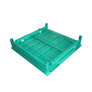 Estante Apilable Desmontable de Acero Galvanizado para Uso Industrial, Alta Resistencia, Resistente a la Corrosión, para Transporte y Almacenamiento - Product Image 4
