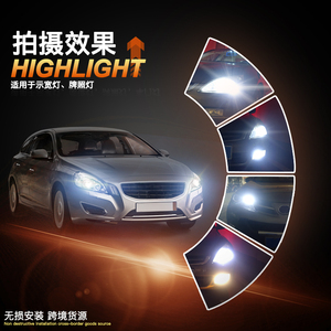 JiaChi directo de fábrica 100 Uds T10 bombilla Led DC12v 12smd 5630chip Auto accesorios de coche Error libre T10 lámpara LED luz <span class=keywords><strong>antiniebla</strong></span> - Product Image 6