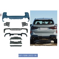 Kits carrosserie style X3 MF97 améliorés pour pare-chocs avant et arrière BMW X3 G01 G08 2022+