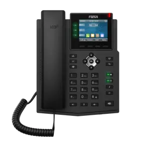 Novo fônus x3u ip telefone, nível de entrada de telefone ip 6 linhas telefone sip