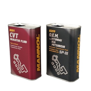 Lata de aceite de motor cuadrada de 1L, fabricante de latas de aceite de motor de estilo F de revestimiento, latas oblonas - Product Image 1