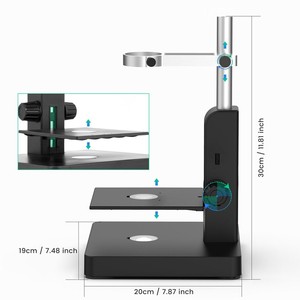 Andonstar AD246-<span class=keywords><strong>P</strong></span> 7-Zoll FHD-Bildschirm 1020-fache Vergrößerung Digitalmikroskop für Elektronik-Reparaturen - Product Image 2