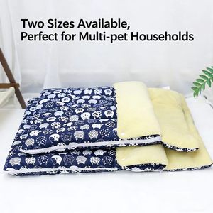 Manta Térmica Estampada para Mascotas (Otoño/Invierno) para Gatos y Perros, Edredón de Felpa y Colchoneta para Dormir en el Jaula - Product Image 3