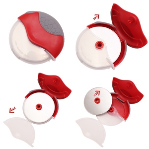 Cuchillo redondo de acero inoxidable para <span class=keywords><strong>Pizza</strong></span>, utensilios para hornear pasteles, pan, Pies, masa de <span class=keywords><strong>Pasta</strong></span>, cortador de <span class=keywords><strong>Pizza</strong></span> - Product Image 5