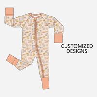 Ensemble cadeau personnalisé Linkeme comprenant des vêtements en fibre de bambou respirante à motifs floraux variés, pyjama zippé, bavoir, bandeau, chapeau et couverture