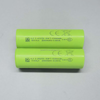Batterie Lishen 3.6V 5000mAh à décharge élevée 21700 5000mAh pour drone