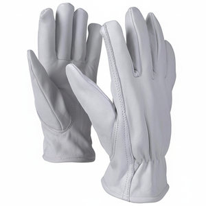 Gants de pilote de jardin en cuir de chèvre de haute qualité Logo personnalisé Sécurité Chaleur et antistatique Gants d'hiver de travail en plein air de 10 pouces - Product Image 1