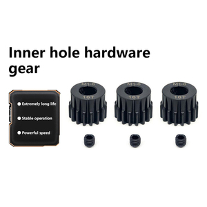 M1 Chromium Gear 8MM 13T - 49T Inner Hole Hardware Gears for Motor shaft 1/5 1/6 <b>RC</b> Cars Metal Toy Spare Part - Product Image 2