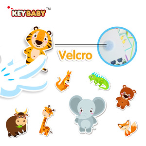 หนังสือเงียบแบบรัสเซีย ของเล่นเสริมพัฒนาการสำหรับเด็กอนุบาล หนังสือเวลโครติดสติกเกอร์วิเศษ วัสดุสติกเกอร์ การ์ดสอนการอ่านเขียน - Product Image 4