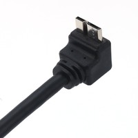 Cable USB 3.0 de Tipo A Macho a Micro B Macho con Tornillos de Bloqueo y Blindaje Trenzado Micro-USB para Computadoras y Dispositivos de Cámara