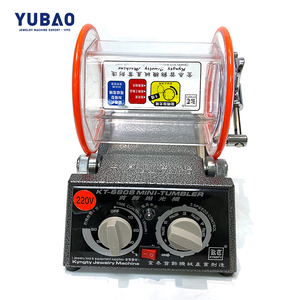 ジュエリーツール KT-6808 ロータリータンブラーマシン 3kg ミニタンブラー 小型回転式研磨機 - Product Image 1