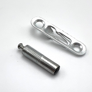 Connecteur métallique robuste élastique deux-en-un pour étagère, armoire, meuble – Coulisse télescopique <span class=keywords><strong>invisible</strong></span> pour mobilier - Product Image 4