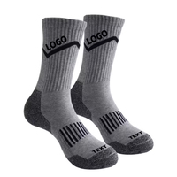 Chaussettes de sport unisexes en tricot pour la randonnée, confortables, amortissantes et anti-humidité, idéales pour la course à pied en automne