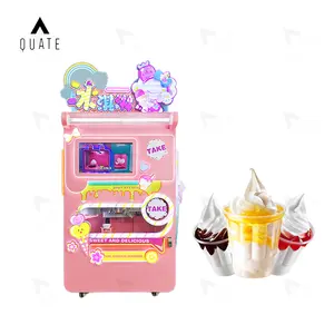 Nouveau produit distributeur de crème glacée commercial machine de service machine de crème glacée molle de table bon marché