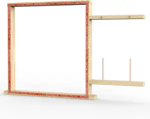 Tuftframe Gebruikt Bij Het Maken Van Tapijt, Geperforeerde Canvas Frame Met Naaldframe