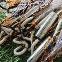 Usine Offre Spéciale 10ft Galvanisé Plomb USA Filet De Pêche En Nylon Monofilament Fond Jeter À La Main Filet Fondu