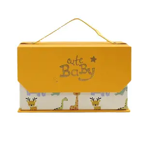 Produsen hadiah penjualan langsung satu tahun hadiah produk bayi baru lahir kotak kemasan hadiah